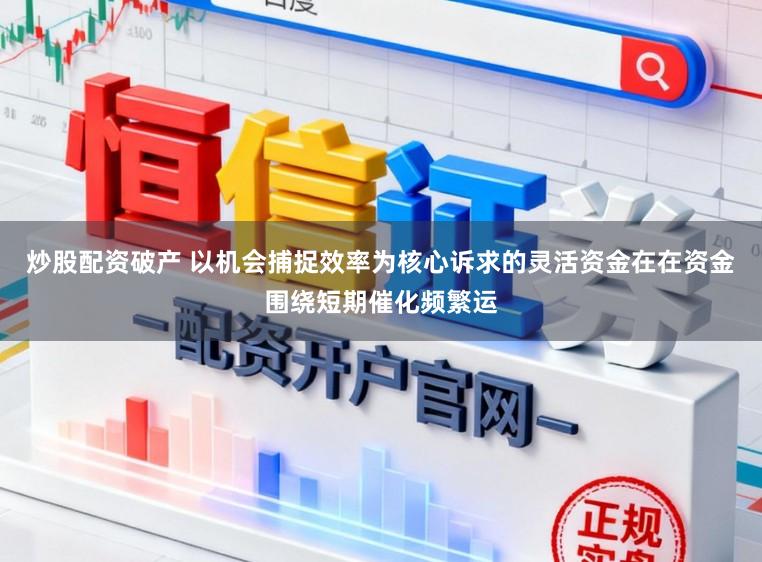 炒股配资破产 以机会捕捉效率为核心诉求的灵活资金在在资金围绕短期催化频繁运
