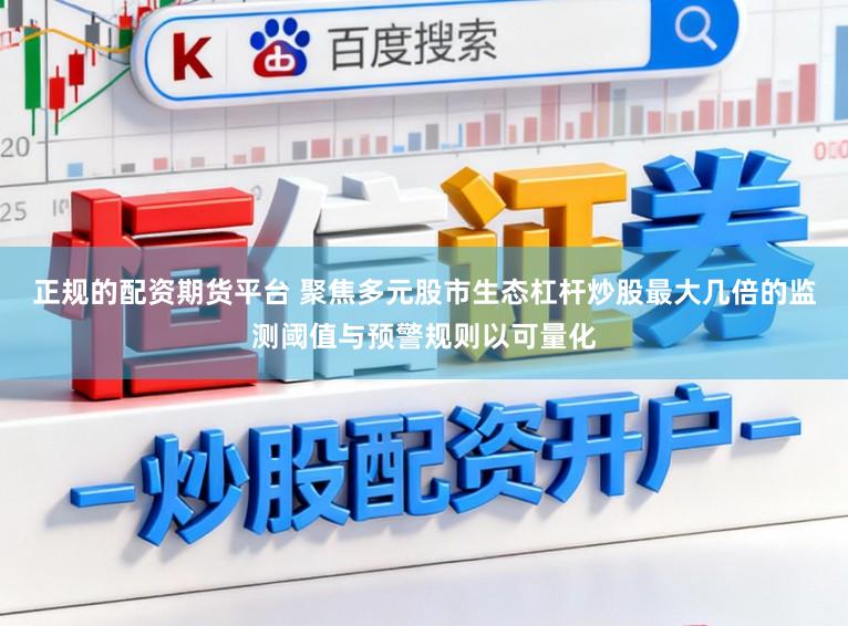 正规的配资期货平台 聚焦多元股市生态杠杆炒股最大几倍的监测阈值与预警规则以可量化