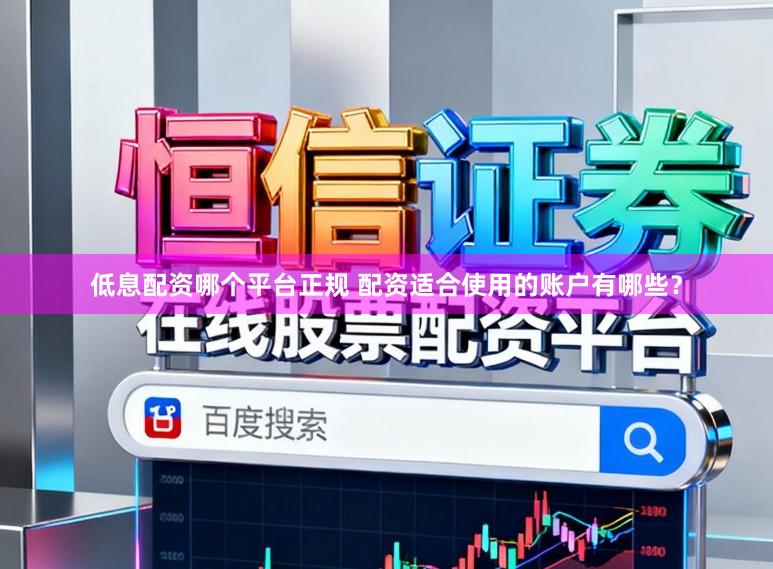 低息配资哪个平台正规 配资适合使用的账户有哪些？