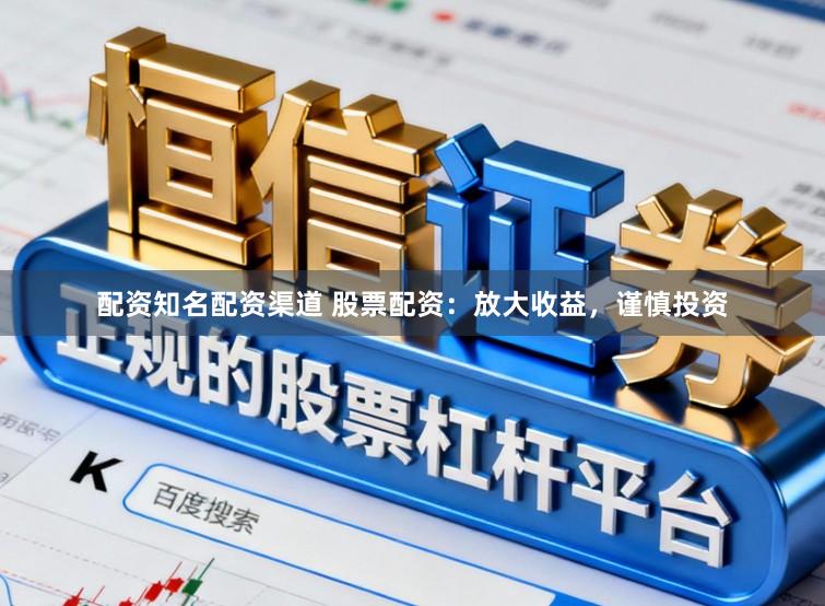 配资知名配资渠道 股票配资：放大收益，谨慎投资